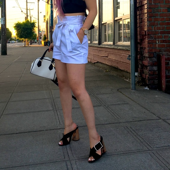 ASOS New Look Black Cross Heeled Mules - Picture 10 of 10